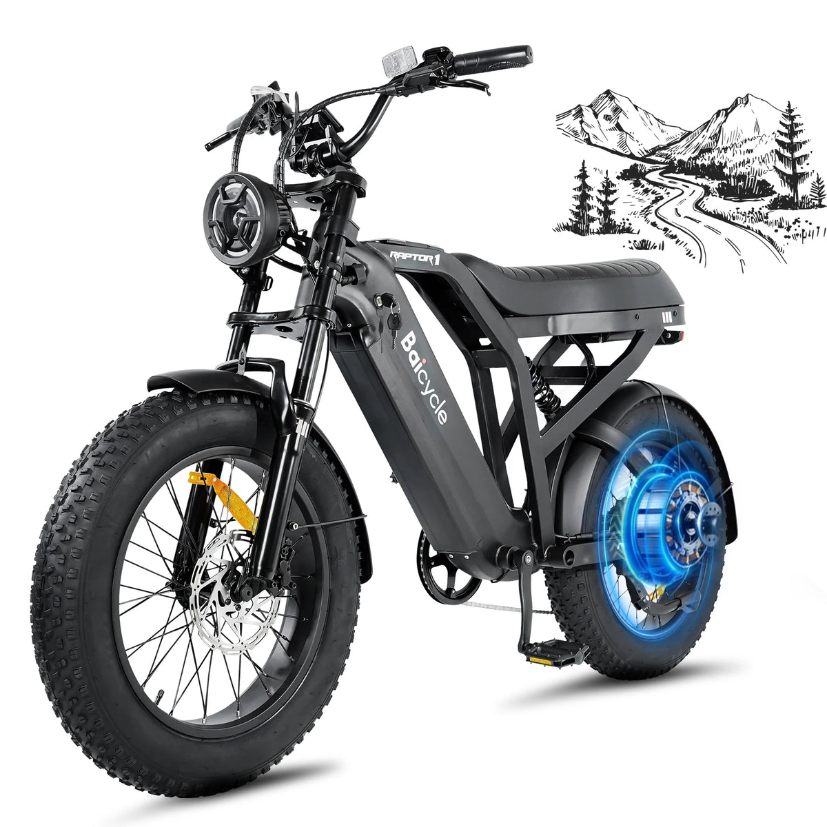 Electric Bike for Adults 3000W, 52V 31.5Ah Battery, Up to 50 Miles Range, 5 Riding Modes, Dual Disc Brakes, High Power Electric Bicycle for Commuting & Outdoor Riding