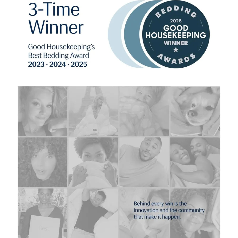 Evercool® Cooling Comforter, King/Cali King, Blanket for Hot Sleepers, All Season Bedding for Night