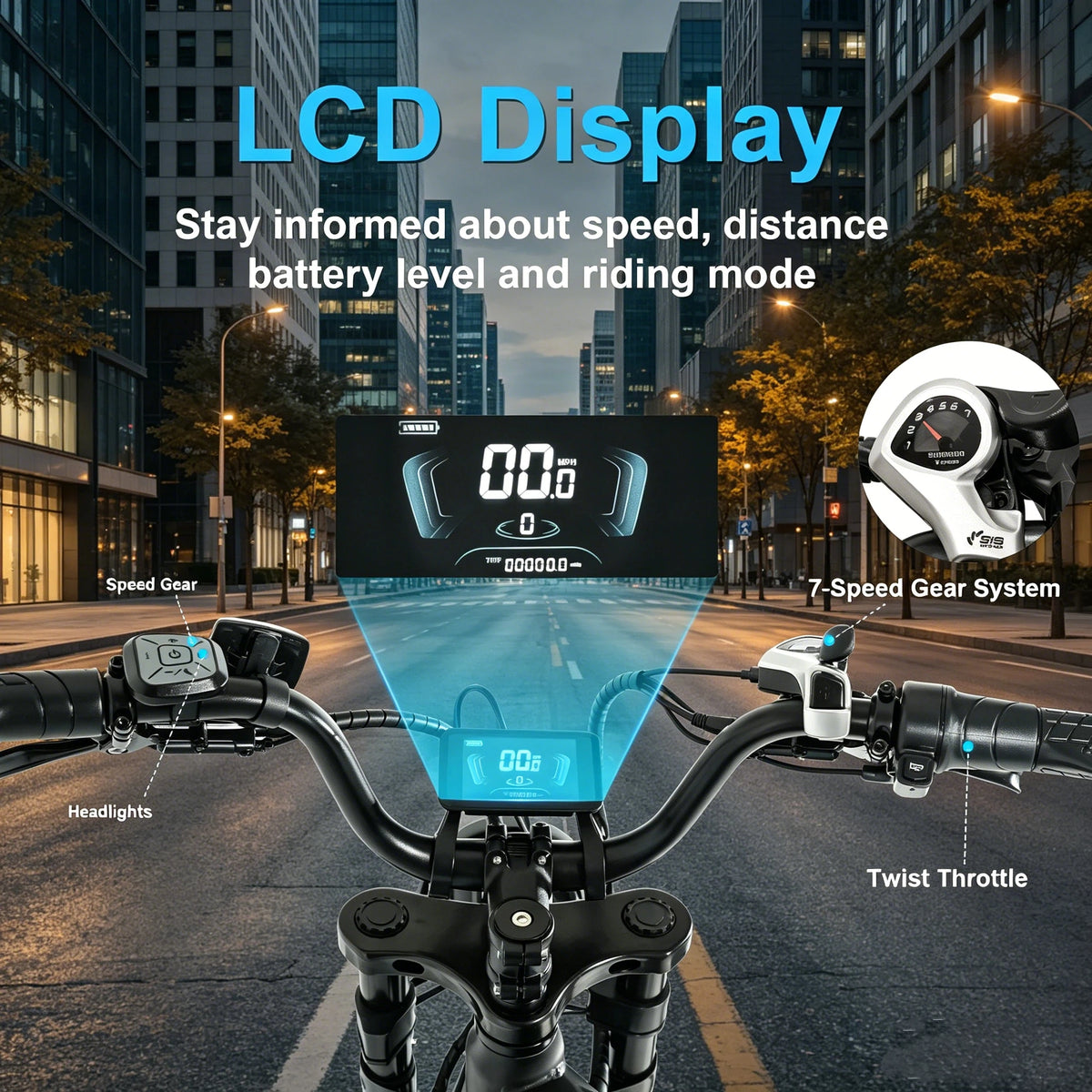Electric Bike for Adults 3000W, 52V 31.5Ah Battery, Up to 50 Miles Range, 5 Riding Modes, Dual Disc Brakes, High Power Electric Bicycle for Commuting & Outdoor Riding