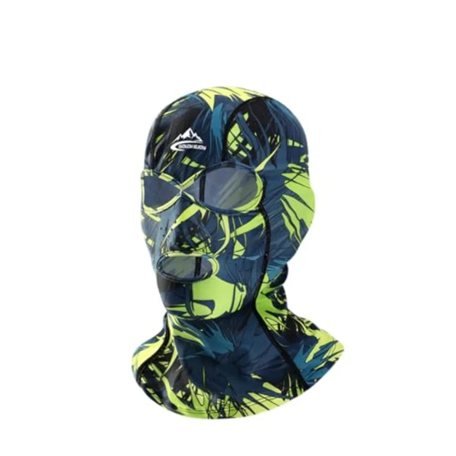 Swimming Caps, Full Face UV Protection Swimming Mask, Head and Neck Cover Protecting from Jellyfish and Other Aquatic Insect