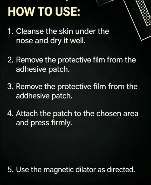 Nasal Strips Nose Vents Refill Pack, Skin-Safe Adhesive, Comfort Nasal Patches For Sleeping, Daily Care Set For Men And Women